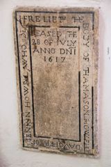 Thomason Howell memorial, 1617