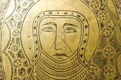 Medieval memorial brass