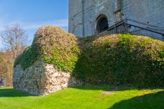 Ruins of the Norman forebuilding