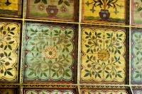 Chancel painted ceiling