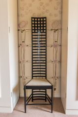 Ladder back chair, master bedroom