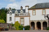 House courtyard entrance