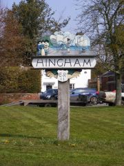 The village sign (c) Adrian Cable