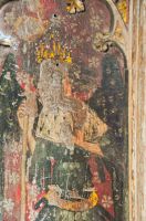 Hitcham, All Saints Church, Rood screen panel