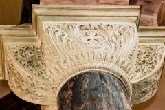 Byzantine style chancel capitals