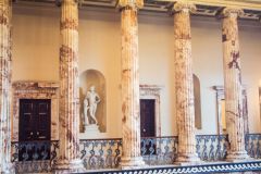 Marble Hall collonade