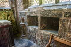 Medieval stone cupboards
