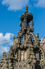 Fountain closeup detail