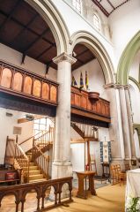 The nave arcade and gallery