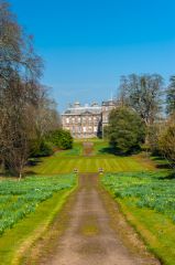 The house from the gardens
