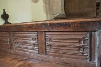 Horham, St Mary's Church, Linenfold panelling