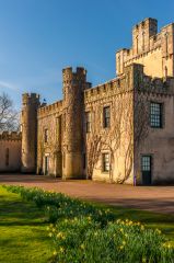 The east front in spring