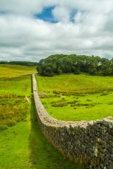 Following the line of Hadrian's Wall