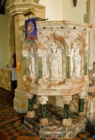 Hughenden, St Michael and All Angels, Victorian pulpit