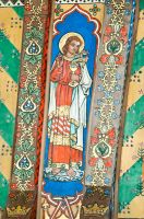 Huntingfield, St Mary's Church, Roof detail