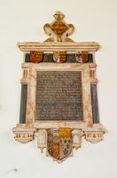 Huntingfield, St Mary's Church, Anne Moulton memorial