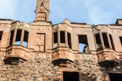 Inscription on the castle exterior