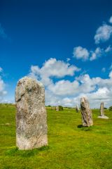 Exterior of a stone circle