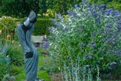 Sculpture in the gardens