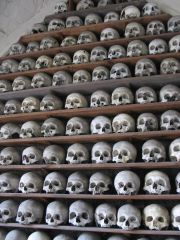 Hythe, The ossuary in St Leonards church (c) Michael Rowe
