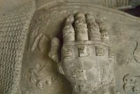 Carving detail, Cawne memorial