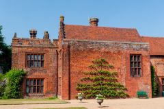 Approach to the main entrance