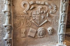 The base of the Faichney memorial