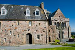 The main abbey entrance