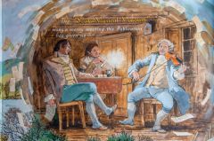 'Scots Musical Museum' mural by the Odings