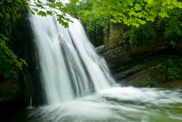 Janets Foss falls and cave