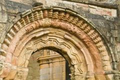 Romanesque doorway arch