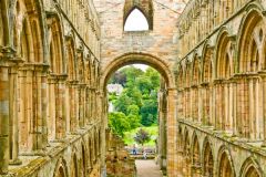 Looking down the nave