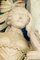 Nathaniel Barnardiston monument detail