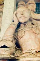 Nathaniel Barnardiston monument detail 2