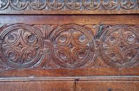 Kedington, St Peter & St Paul's Church, Pulpit carved panel