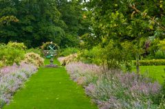 A beautiful garden walk