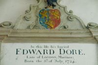 Kelmscott, St George's Church, Edward Dore memorial