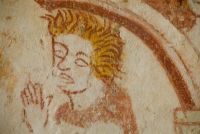 Kelmscott, St George's Church, Wall Painting detail