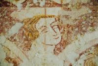 Kelmscott, St George's Church, Painted Head