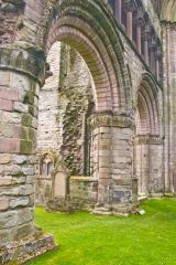 12th century rounded pillars