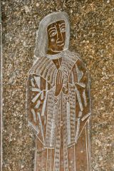 Medieval memorial brass