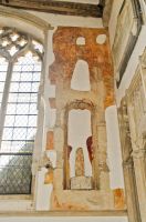 Kersey, St Mary's Church, Wall painting