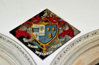 Kersey, St Mary's Church, Funeral hatchment
