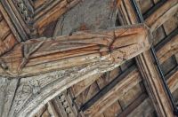 Kersey, Angel roof detail