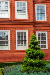 Kew Palace, Topiary in the Palace garden
