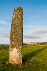The east face of the stone