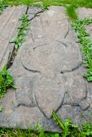 Kildalton Cross, Medieval grave slab
