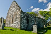 Kildalton Cross, Kildalton Church ruin