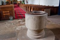 Norman tub font