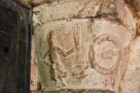 Norman carved capital